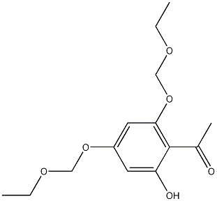 1-[2-Hydroxy-4,6-bis(ethoxymethoxy)phenyl]ethanone CAS#: 128837-25-2