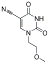 1-(2-METHOXYETHYL)-2,4-DIOXO-1,2,3,4-TETRAHYDRO-5-PYRIMIDINECARBONITRILE CAS#: 341966-14-1