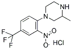 1-[2-NITRO-4-(TRIFLUOROMETHYL)PHENYL]-3-METHYLPIPERAZINE HYDROCHLORIDE CAS#: 299426-31-6