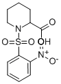 1-[(2-NITROPHENYL)SULFONYL]PIPERIDINE-2-CARBOXYLIC ACID CAS#: 130178-54-0