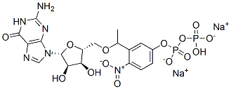 [1-(2-Nitrophenyl)-ethyl]-guanosine-5''-diphosphoric acid disodium salt CAS#: 115850-14-1
