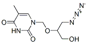 1-((2-azido-1-(hydroxymethyl)ethoxy)methyl)thymine CAS#: 127559-73-3