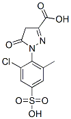 1-(2-chloro-6-methyl-4-sulfophenyl)-5-oxo-4,5-dihydro-1H-pyrazole-3-carboxylic acid CAS#: 125437-42-5