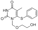 1-((2-hydroxyethoxy)methyl)-6-(phenylthio)thymine CAS#: 123027-56-5