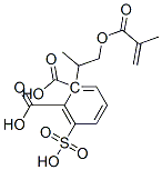 1-[2-(methacryloyloxy)-1-methylethyl] hydrogen sulphophthalate CAS#: 40139-96-6