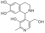 1-(2-methyl-3-hydroxy-5-hydroxymethyl-4-pyridyl)-6,7-dihydroxy-1,2-3,4-tetrahydroisoquinoline CAS#: 36120-58-8