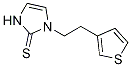1-(2-(thiophen-3-yl)ethyl)-1H-iMidazole-2(3H)-thione CAS#: 127131-97-9