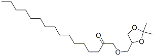 1-[(2,2-Dimethyl-1,3-dioxolan-4-yl)methoxy]-2-hexadecanone CAS#: 39033-39-1