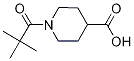1-(2,2-dimethylpropanoyl)piperidine-4-carboxylic acid(SALTDATA: FREE) CAS#: 147958-90-5
