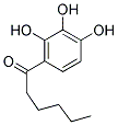 1-(2,3,4-TRIHYDROXYPHENYL)HEXAN-1-ONE CAS#: 43043-26-1