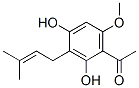 1-[2,4-Dihydroxy-6-methoxy-3-(3-methyl-2-butenyl)phenyl]ethanone CAS#: 30403-01-1