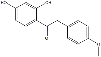 1-(2,4-dihydroxyphenyl)-2-(4-methoxyphenyl)ethanone CAS#: 487-49-0