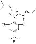 1-[2,6-DICHLORO-4-(FLUOROMETHYL)PHENYL]-3-(2-METHYLPROPYL)-1H-PYRAZOLE-5-CARBOXYLIC ACID ETHYL ESTER CAS#: 126100-06-9