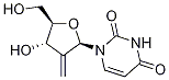 1-((2R,4S,5R)-4-hydroxy-5-(hydroxymethyl)-3-methylene-tetrahydrofuran-2-yl)pyrimidine-2,4(1H,3H)-dione CAS#: 119410-95-6