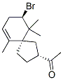1-[(2R,5S,9R)-9-Bromo-6,10,10-trimethylspiro[4.5]dec-6-en-2-yl]ethanone CAS#: 30925-25-8