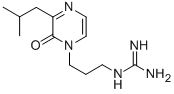 1-[3-[1,6-Dihydro-5-(2-methylpropyl)-6-oxopyrazin-1-yl]propyl]guanidine CAS#: 34098-41-4