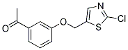 1-(3-[(2-CHLORO-1,3-THIAZOL-5-YL)METHOXY]PHENYL)-1-ETHANONE CAS#: 339104-67-5