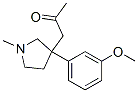 1-[3-(3-Methoxyphenyl)-1-methyl-3-pyrrolidinyl]-2-propanone CAS#: 38906-62-6