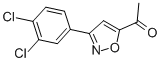 1-[3-(3,4-DICHLOROPHENYL)ISOXAZOL-5-YL]ETHAN-1-ONE CAS#: 175277-36-8