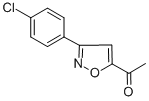 1-[3-(4-CHLOROPHENYL)-5-ISOXAZOLYL]-1-ETHANONE CAS#: 37091-33-1