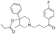 1-(3-(4-fluorobenzoyl)propyl)-3-methyl-4-phenyl-4-propionoxypiperidine CAS#: 130549-78-9