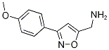 1-[3-(4-methoxyphenyl)-5-isoxazolyl]methanamine(SALTDATA: FREE) CAS#: 338982-43-7