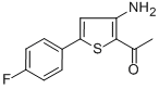 1-[3-AMINO-5-(4-FLUOROPHENYL)-2-THIENYL!ETHAN-1-ONE, 97 CAS#: 306935-10-4
