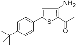 1-[3-AMINO-5-[4-(TERT-BUTYL)PHENYL]-2-THIENYL]ETHAN-1-ONE CAS#: 306935-12-6