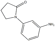 1-(3-AMINOPHENYL)PYRROLIDIN-2-ONE CAS#: 31992-43-5