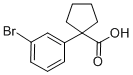 1-(3-BROMOPHENYL)CYCLOPENTANECARBOXYLIC ACID CAS#: 143328-23-8