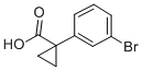 1-(3-BROMOPHENYL)CYCLOPROPANECARBOXYLIC ACID CAS#: 124276-95-5