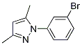 1-(3-Bromophenyl)-3,5-dimethyl-1H-pyrazole CAS#: 294877-29-5