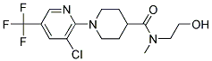 1-[3-CHLORO-5-(TRIFLUOROMETHYL)-2-PYRIDINYL]-N-(2-HYDROXYETHYL)-N-METHYL-4-PIPERIDINECARBOXAMIDE CAS#: 303150-26-7