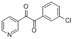 1-(3-CHLOROPHENYL)-2-(PYRIDIN-3-YL)ETHANE-1,2-DIONE CAS#: 40061-28-7