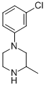 1-(3-CHLOROPHENYL)-3-METHYL-PIPERAZINE CAS#: 151447-85-7