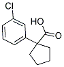 1-(3-CHLOROPHENYL)CYCLOPENTANECARBOXYLIC ACID CAS#: 143328-21-6