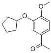 1-(3-(CYCLOPENTYLOXY)-4-METHOXYPHENYL)ETHANONE CAS#: 141184-48-7