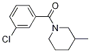 1-(3-Chlorobenzoyl)-3-Methylpiperidine, 97% CAS#: 346694-95-9