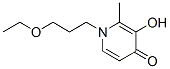 1-(3-Ethoxypropyl)-3-hydroxy-2-methylpyridine-4(1H)-one CAS#: 118178-81-7