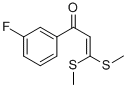 1-(3-FLUORO-PHENYL)-3,3-BIS-METHYLSULFANYL-PROPENONE CAS#: 116609-89-3