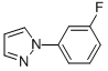 1-(3-FLUOROPHENYL)PYRAZOLE CAS#: 37649-86-8
