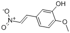 1-(3-HYDROXY-4-METHOXYPHENYL)-2-NITROETHENE CAS#: 39816-35-8