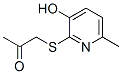 1-[(3-Hydroxy-6-methyl-2-pyridinyl)thio]-2-propanone CAS#: 30221-73-9