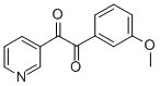 1-(3-METHOXYPHENYL)-2-(PYRIDIN-3-YL)ETHANE-1,2-DIONE CAS#: 40061-32-3