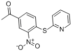1-[3-NITRO-4-(2-PYRIDYLTHIO)PHENYL]ETHAN-1-ONE CAS#: 175137-44-7