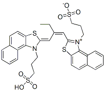 1-(3-Sulfopropyl)-2-(2-((1-(3-sulfopropyl)naphtho[1.2-d]thiazol-2-(1H)-ylidene)methyl)-1-butenyl)-naphtho[1.2-d]thiazoli CAS#: 4622-66-6