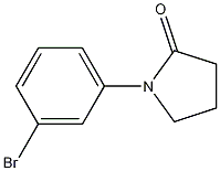 1-(3-bromophenyl)pyrrolidin-2-one CAS#: 38348-83-3