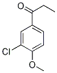 1-(3-chloro-4-methoxyphenyl)propan-1-one CAS#: 4394-54-1