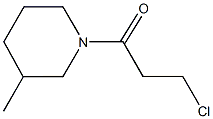 1-(3-chloropropanoyl)-3-methylpiperidine CAS#: 349097-98-9