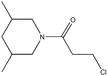 1-(3-chloropropanoyl)-3,5-dimethylpiperidine CAS#: 349097-99-0